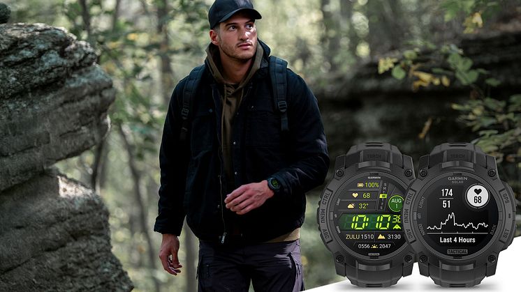 Garmin esittelee uudet Instinct 3 – Tactical Edition - taktiset älykellomallit